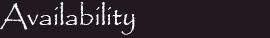 Availability Calendar